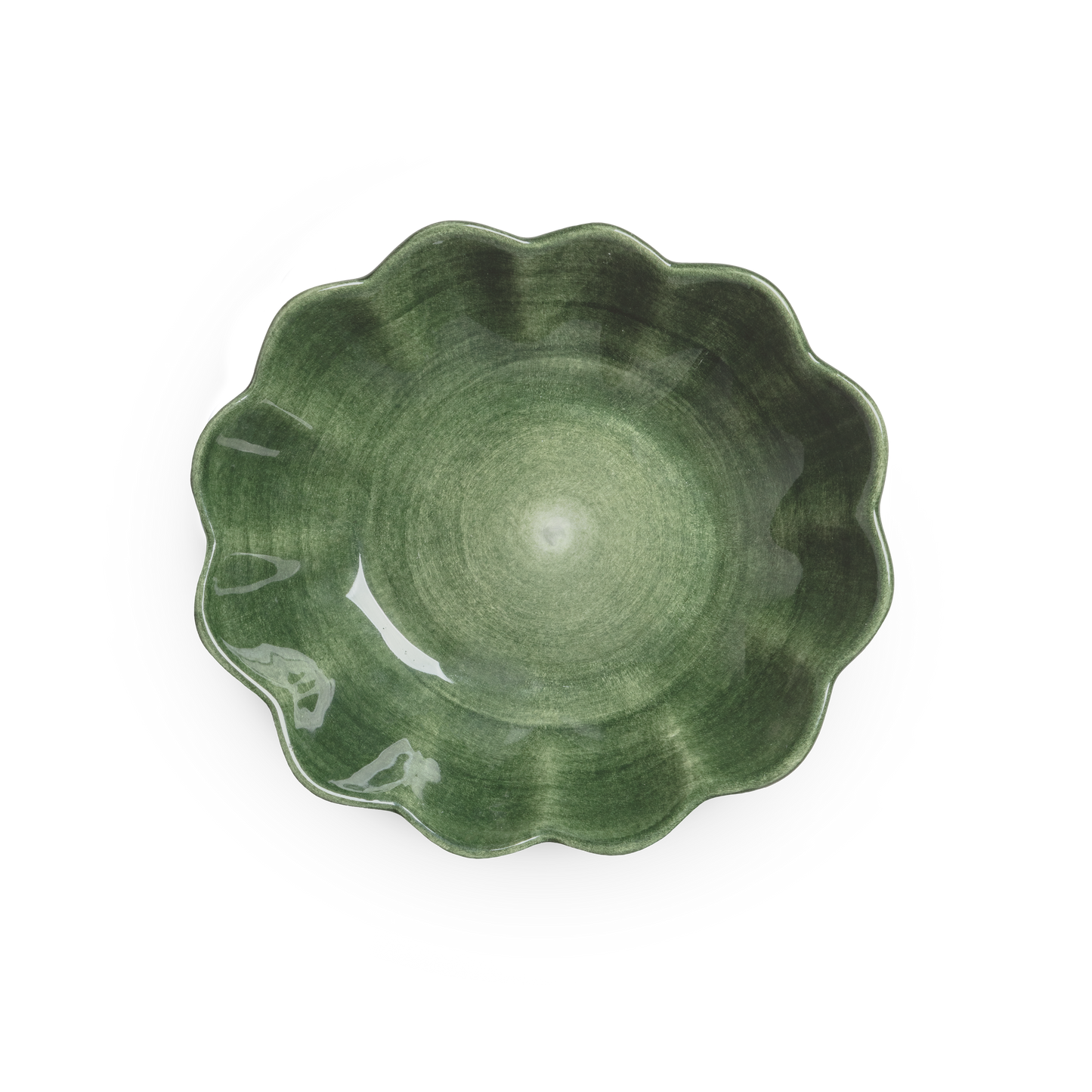 Oyster Bowl 18 x 16 cm / 40 cl Forest Green