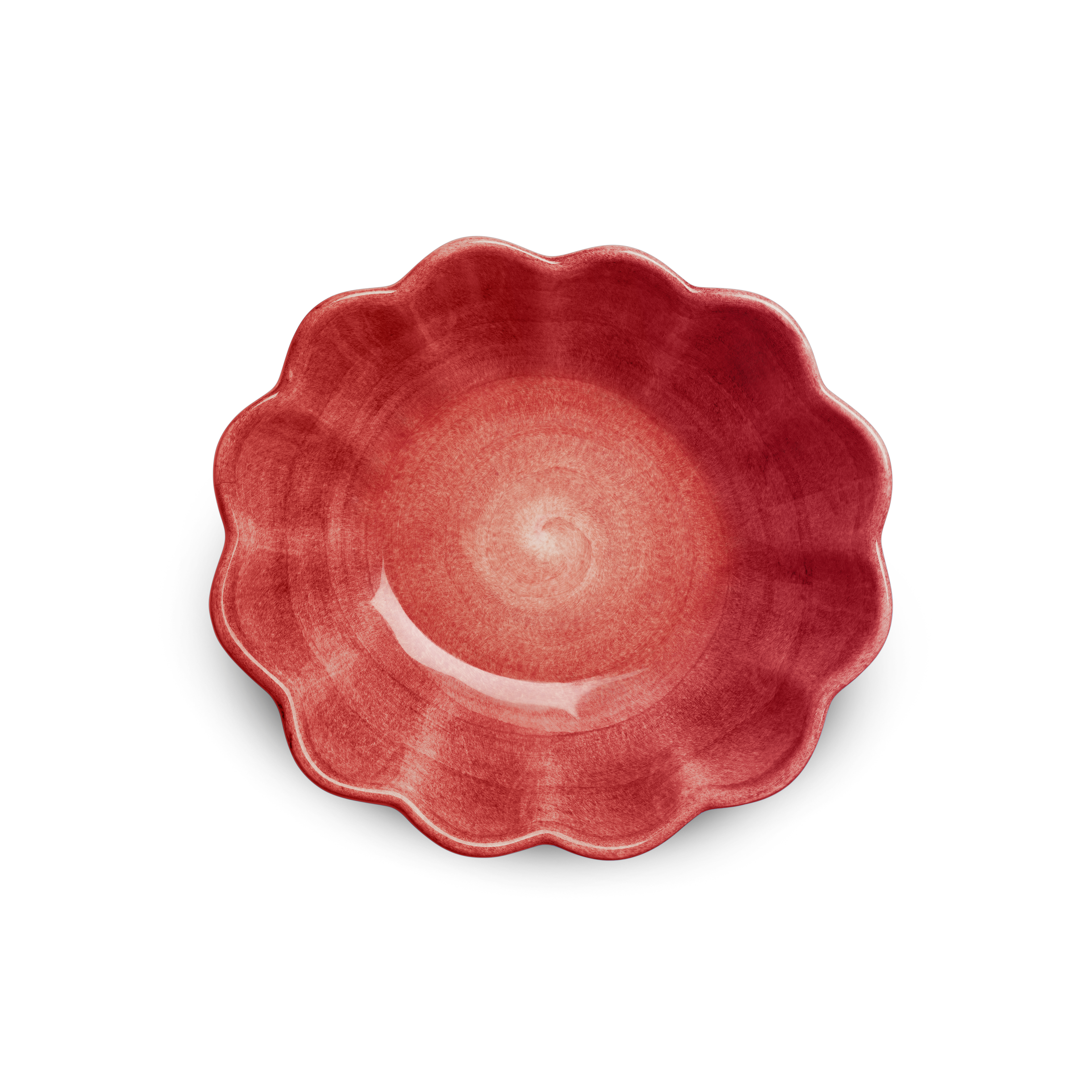 Oyster Bowl 18 x 16 cm / 40 cl Red