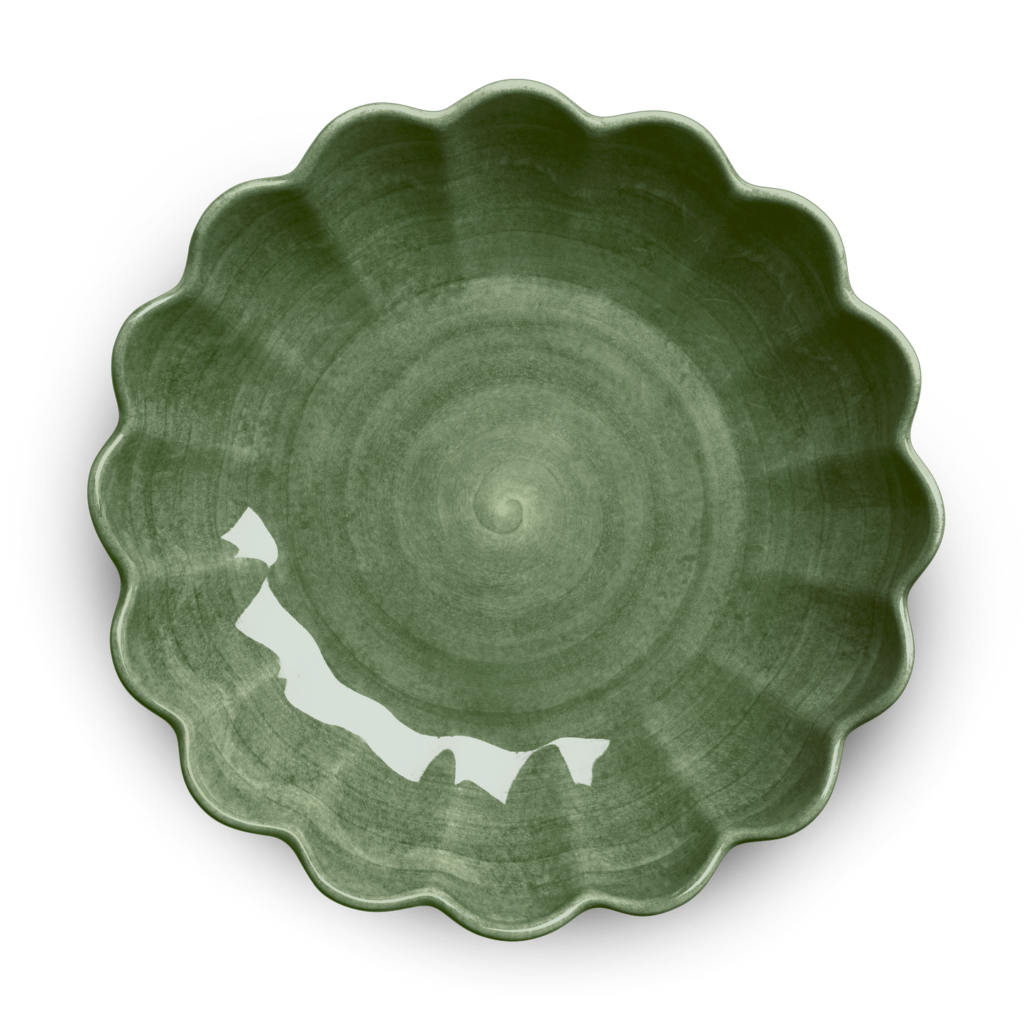 Oyster Bowl 31 cm / 220 cl Forest Green