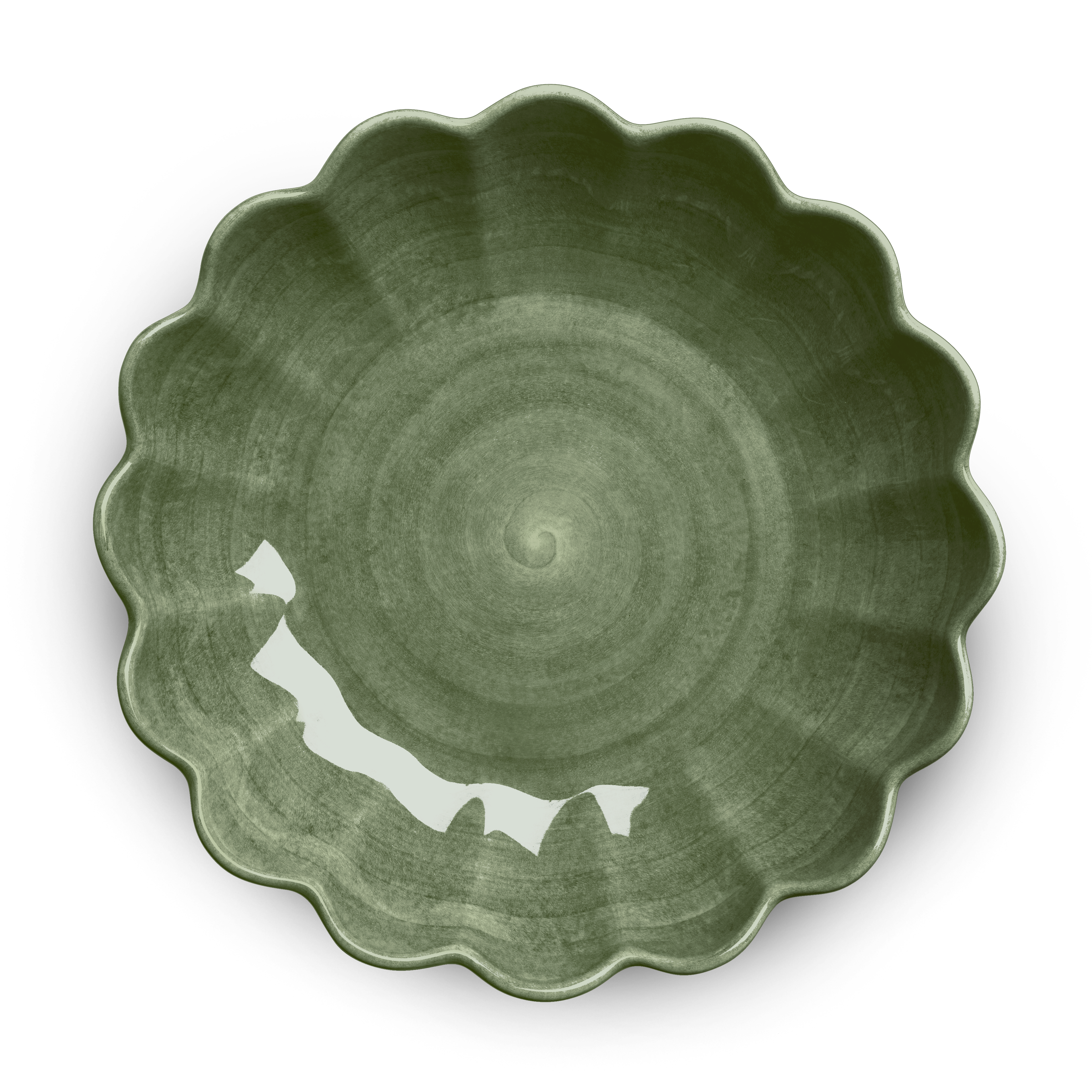Oyster Bowl 31 cm / 220 cl Forest Green