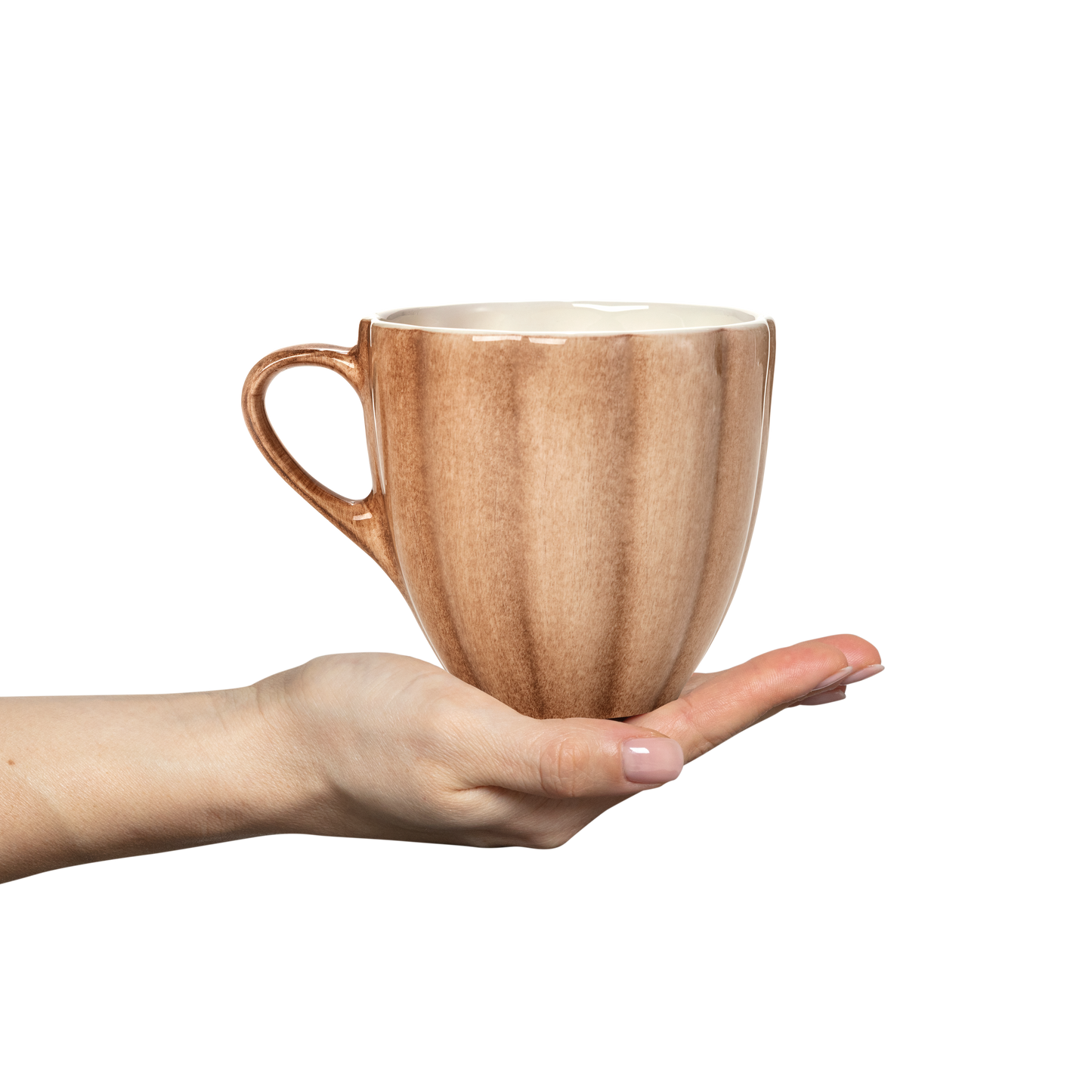 Oyster Mug 60 cl Cinnamon