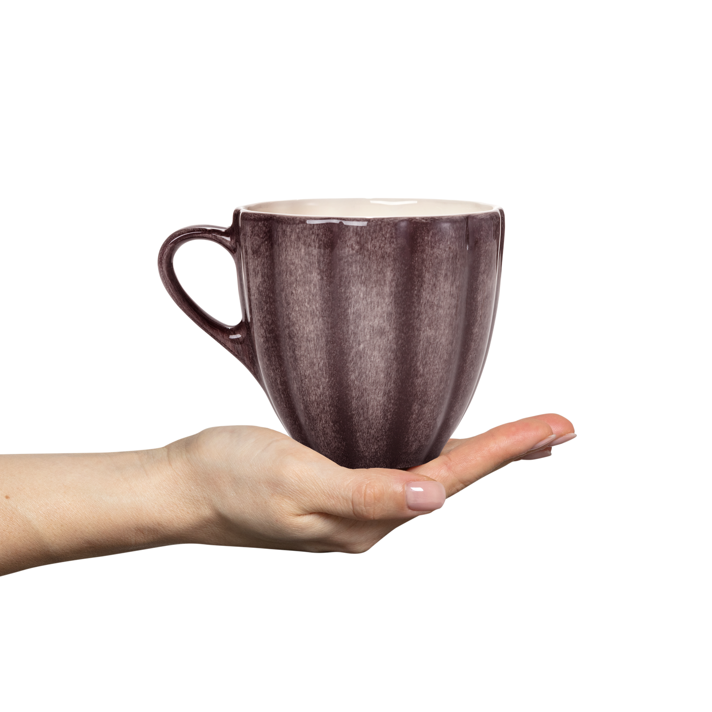 Oyster Mug 60 cl Plum
