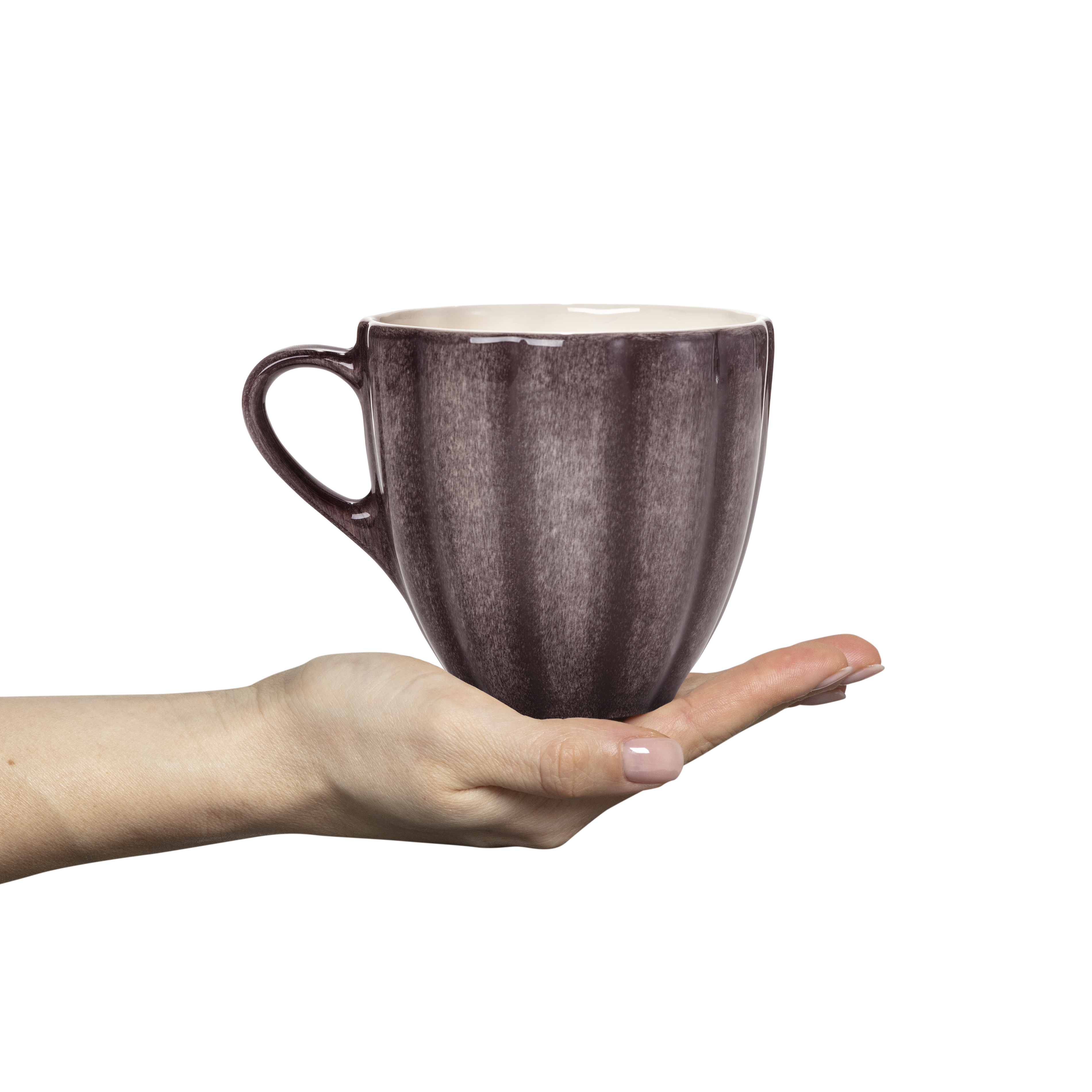 Oyster Mug 60 cl Plum