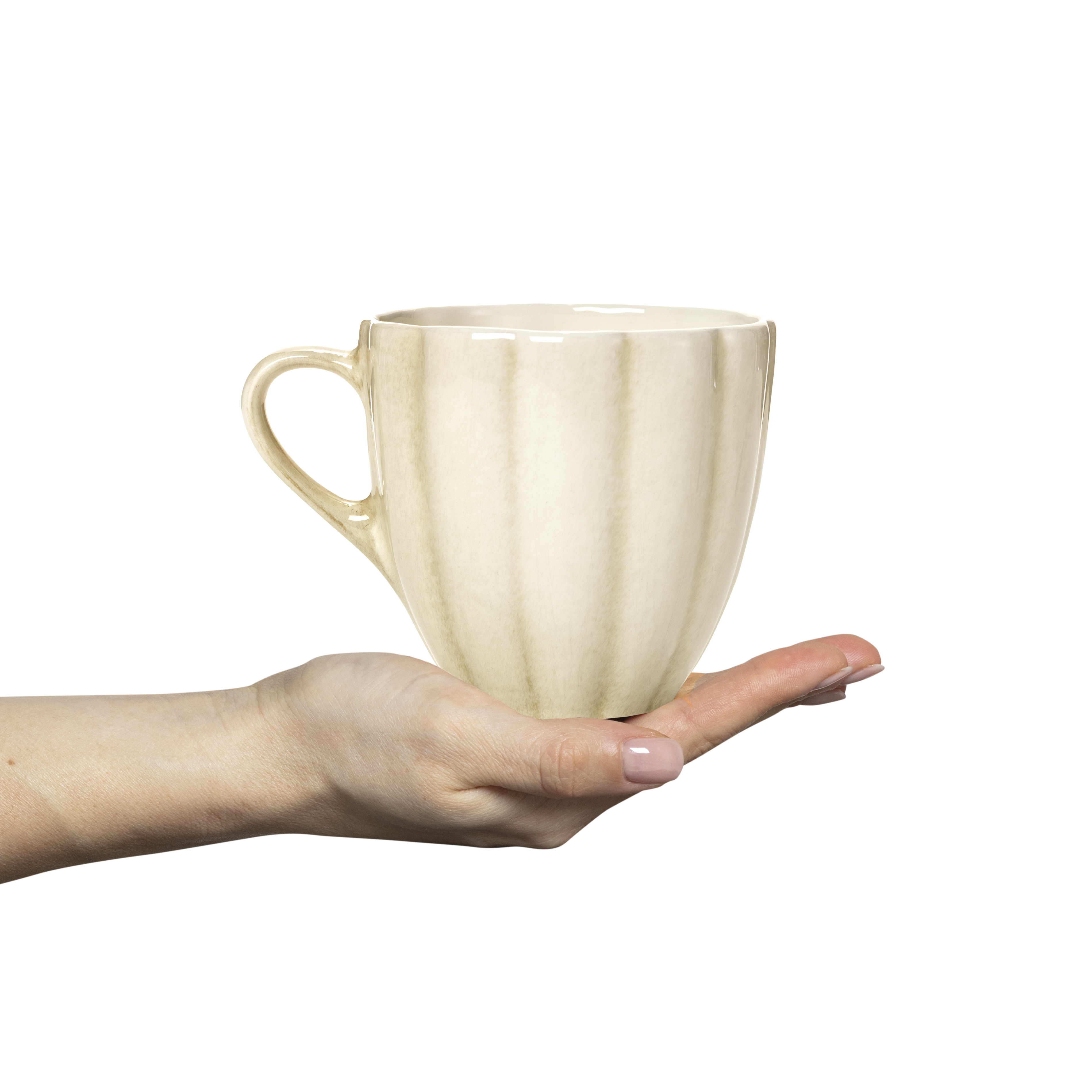 Oyster Mug 60 cl Sand