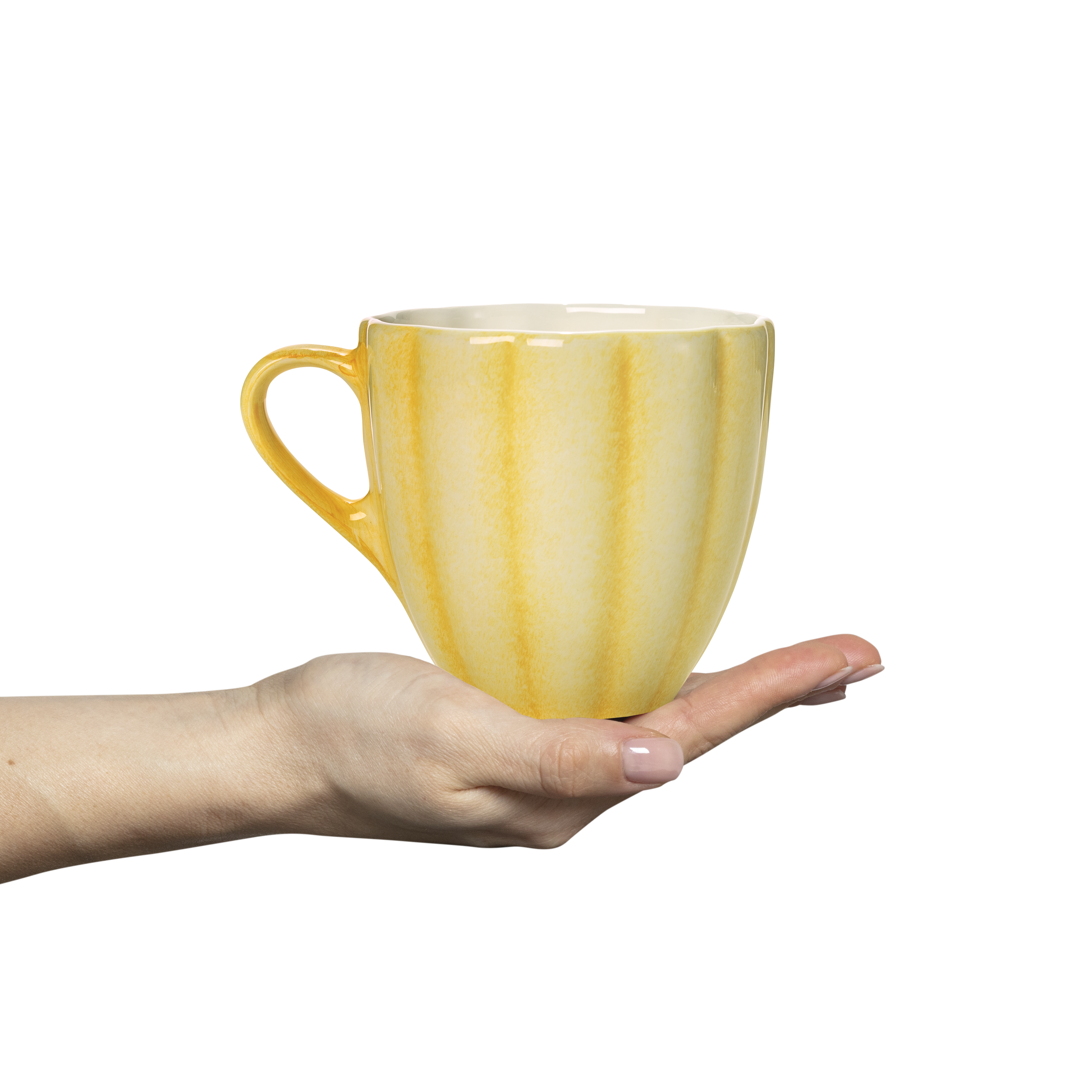 Oyster Mug 60 cl Yellow