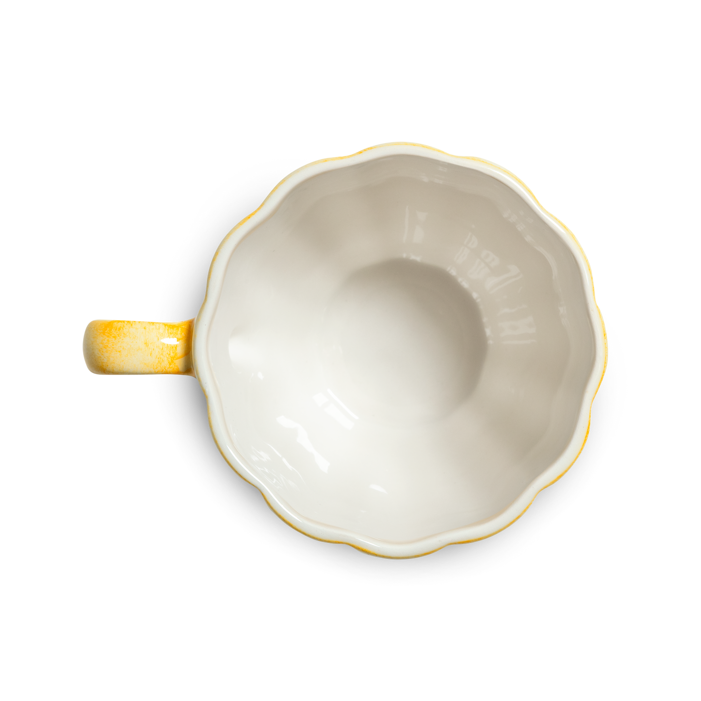 Oyster Mug 60 cl Yellow