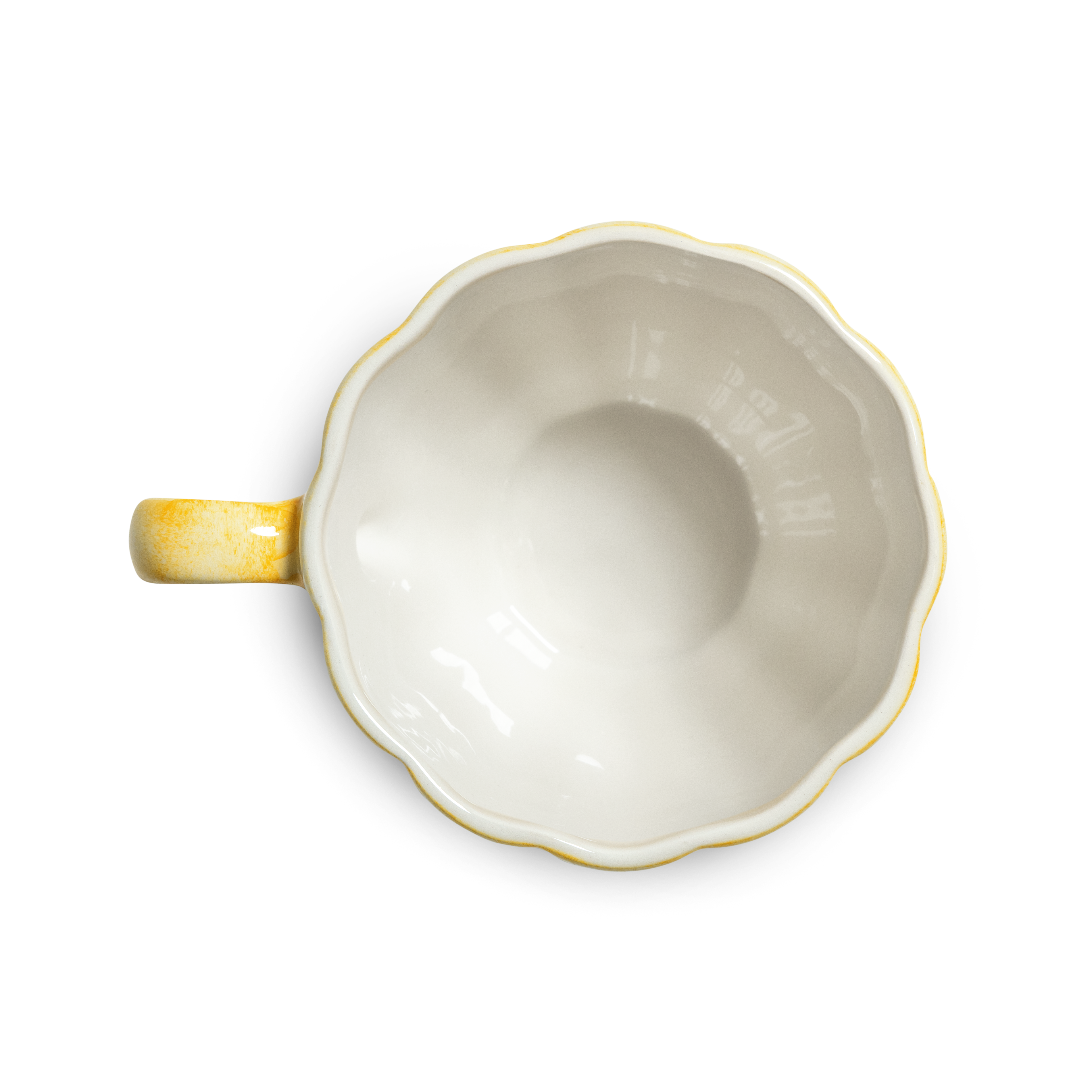 Oyster Mug 60 cl Yellow