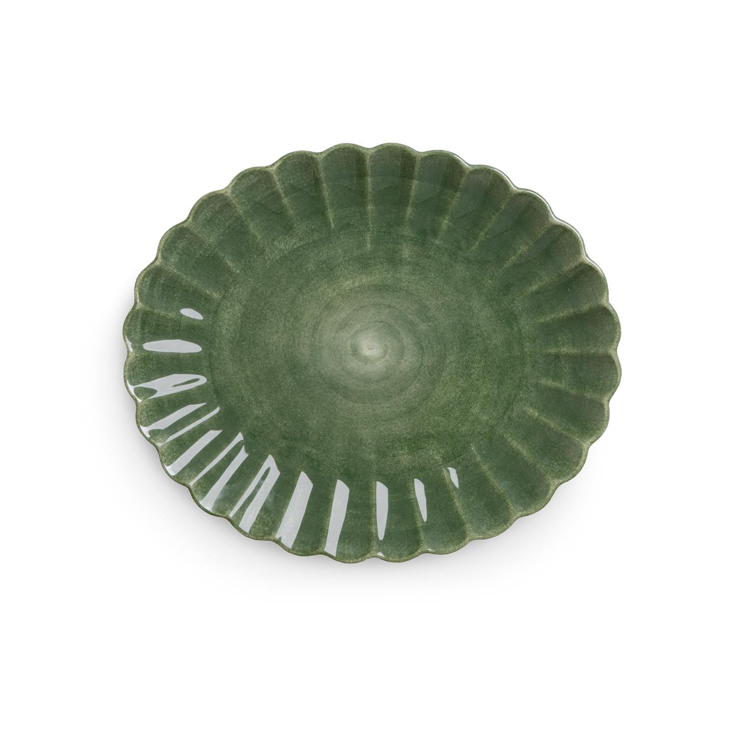 Oyster Platter 35 x 30 cm Forest Green