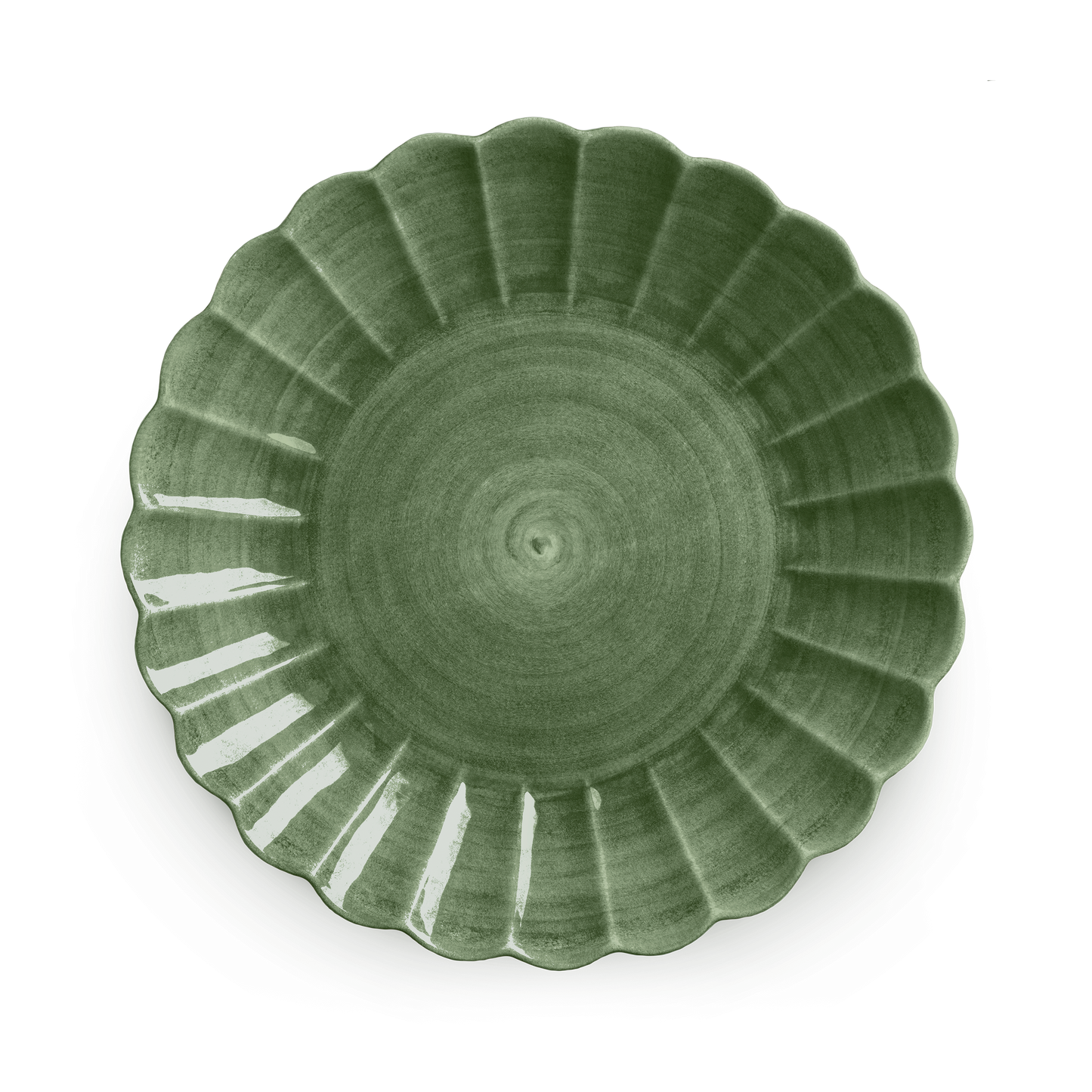 Oyster Platter 42 cm Forest Green
