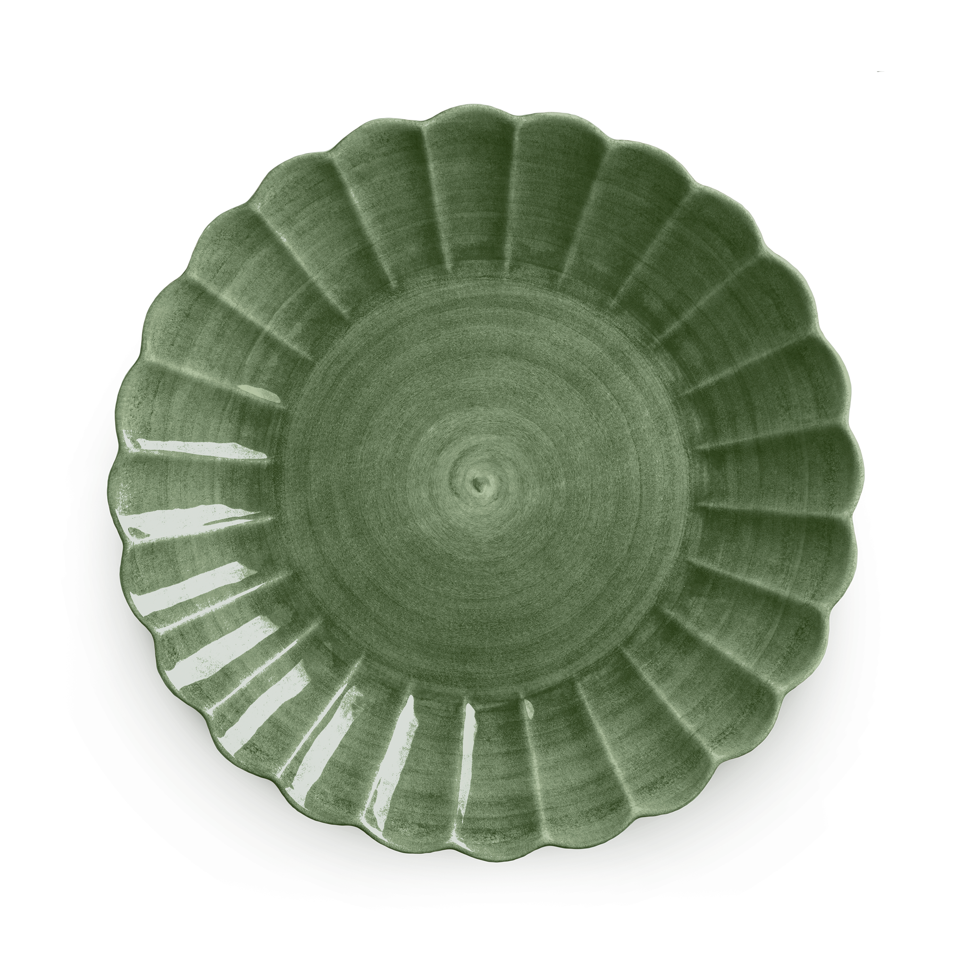 Oyster Platter 42 cm Forest Green