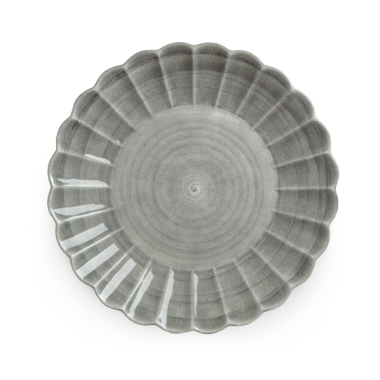 Oyster Platter 42 cm Grey