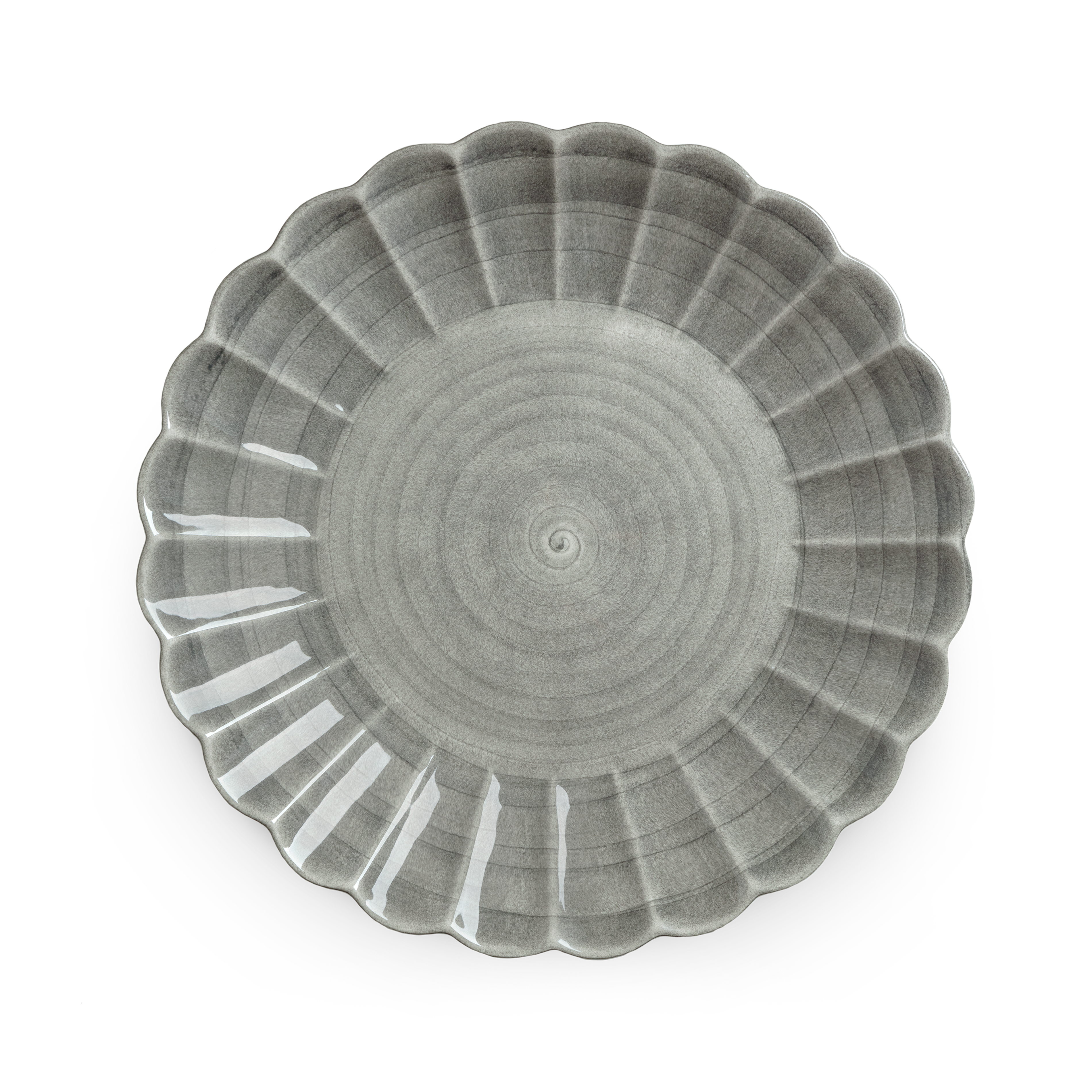 Oyster Platter 42 cm Grey