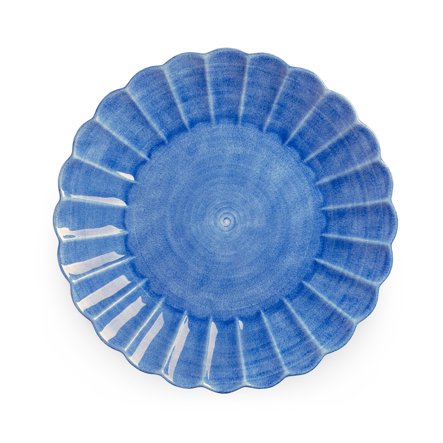 Oyster Platter 42 cm Light Blue