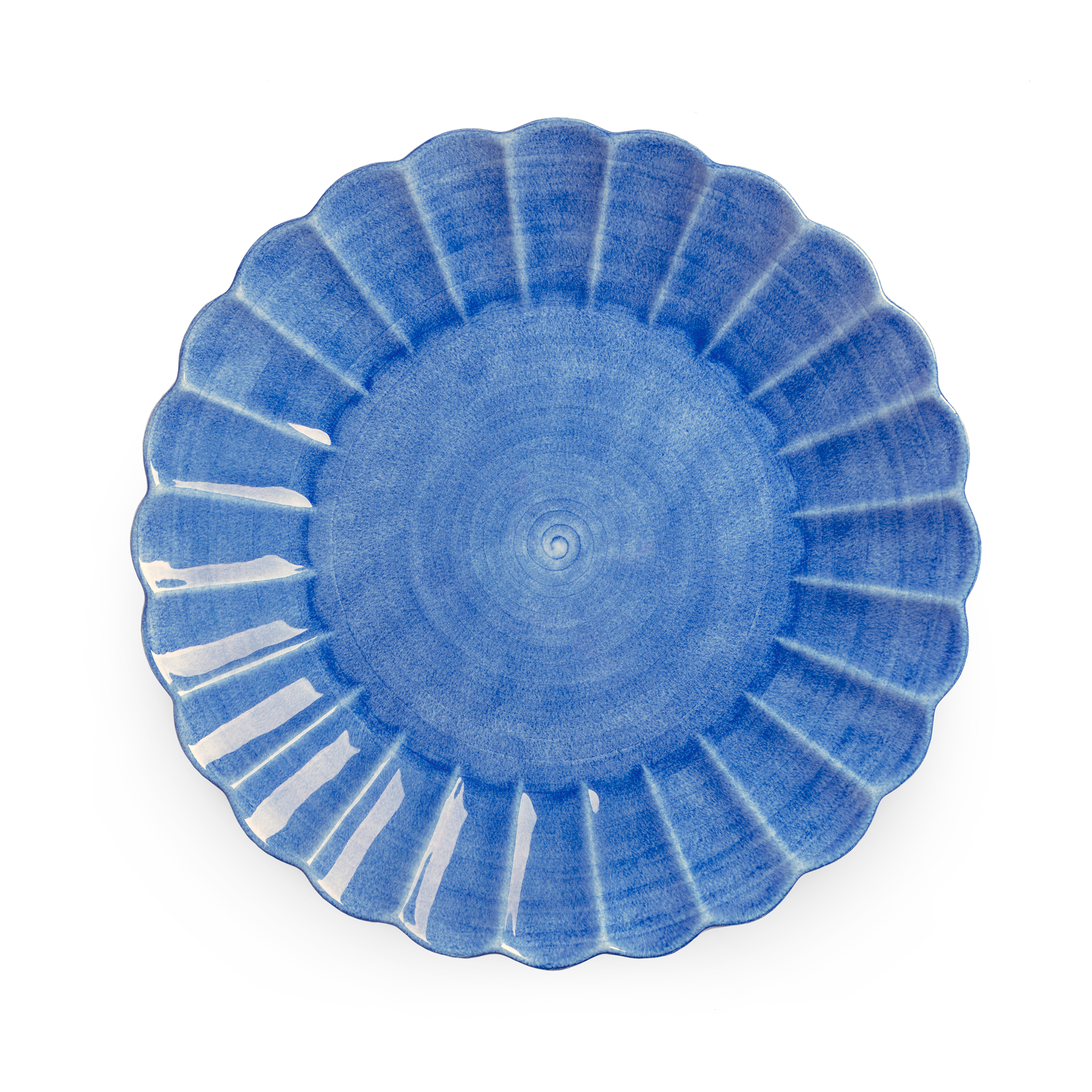 Oyster Platter 42 cm Light Blue