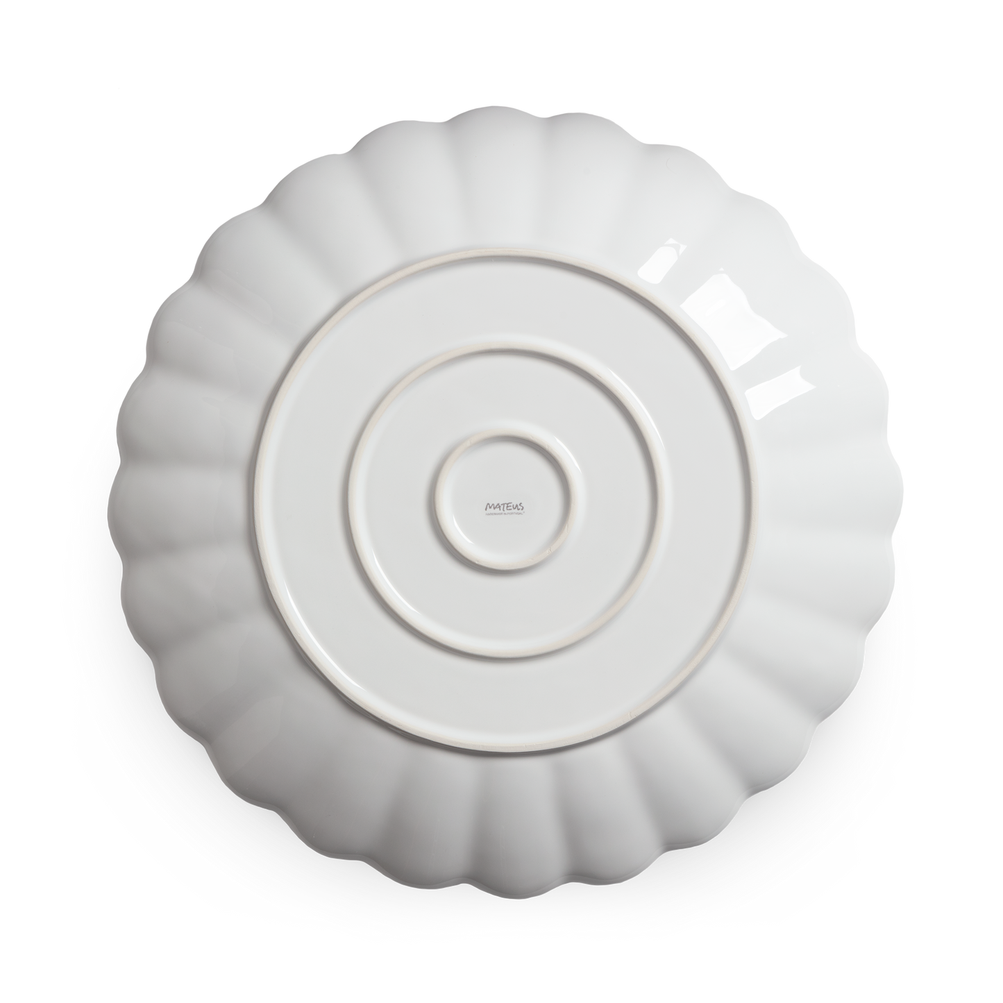 Oyster Platter 42 cm White