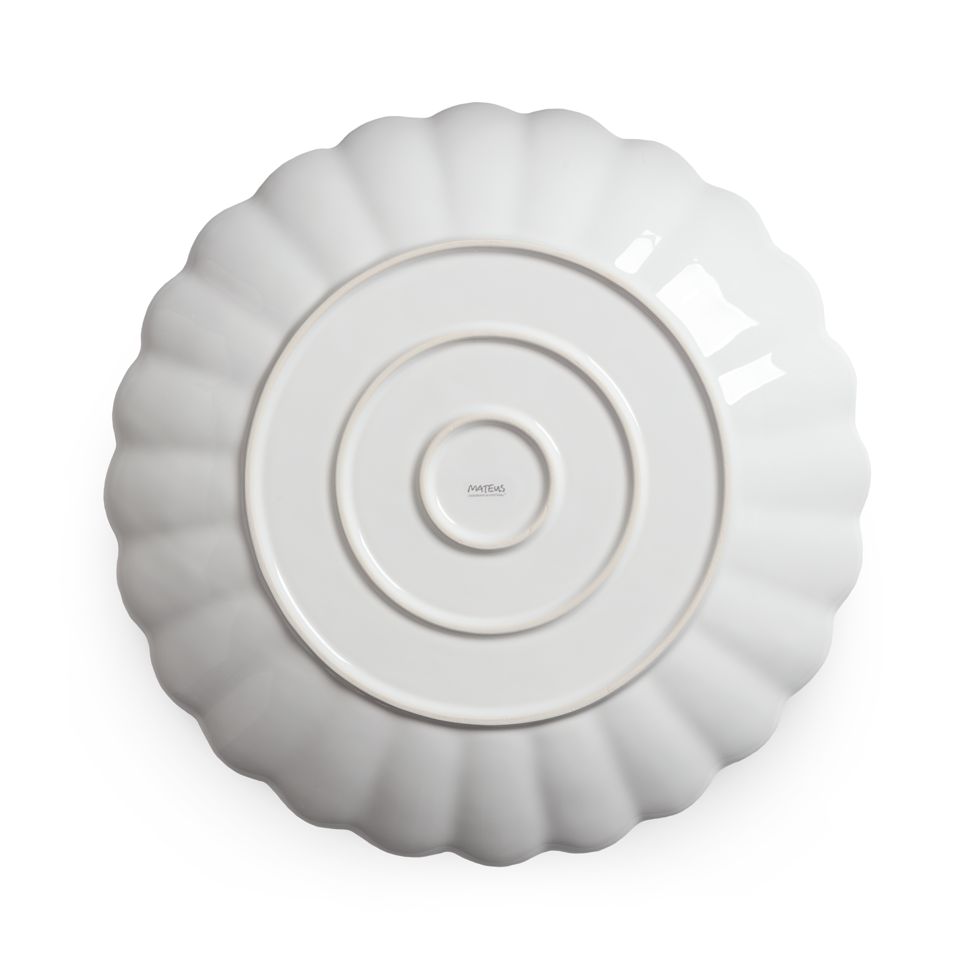 Oyster Platter 42 cm White