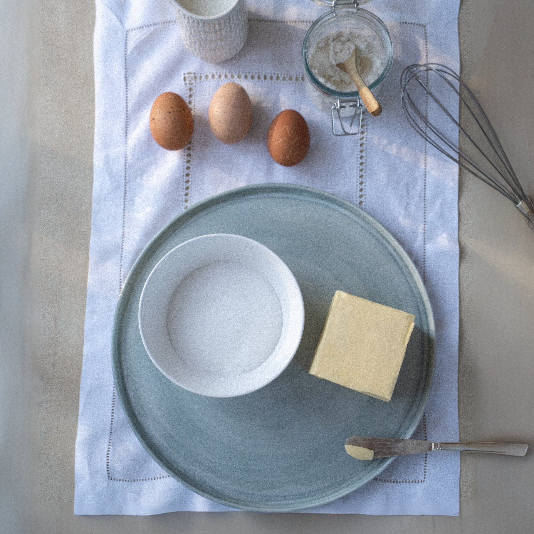 MSY Plate 30 cm Icy Blue
