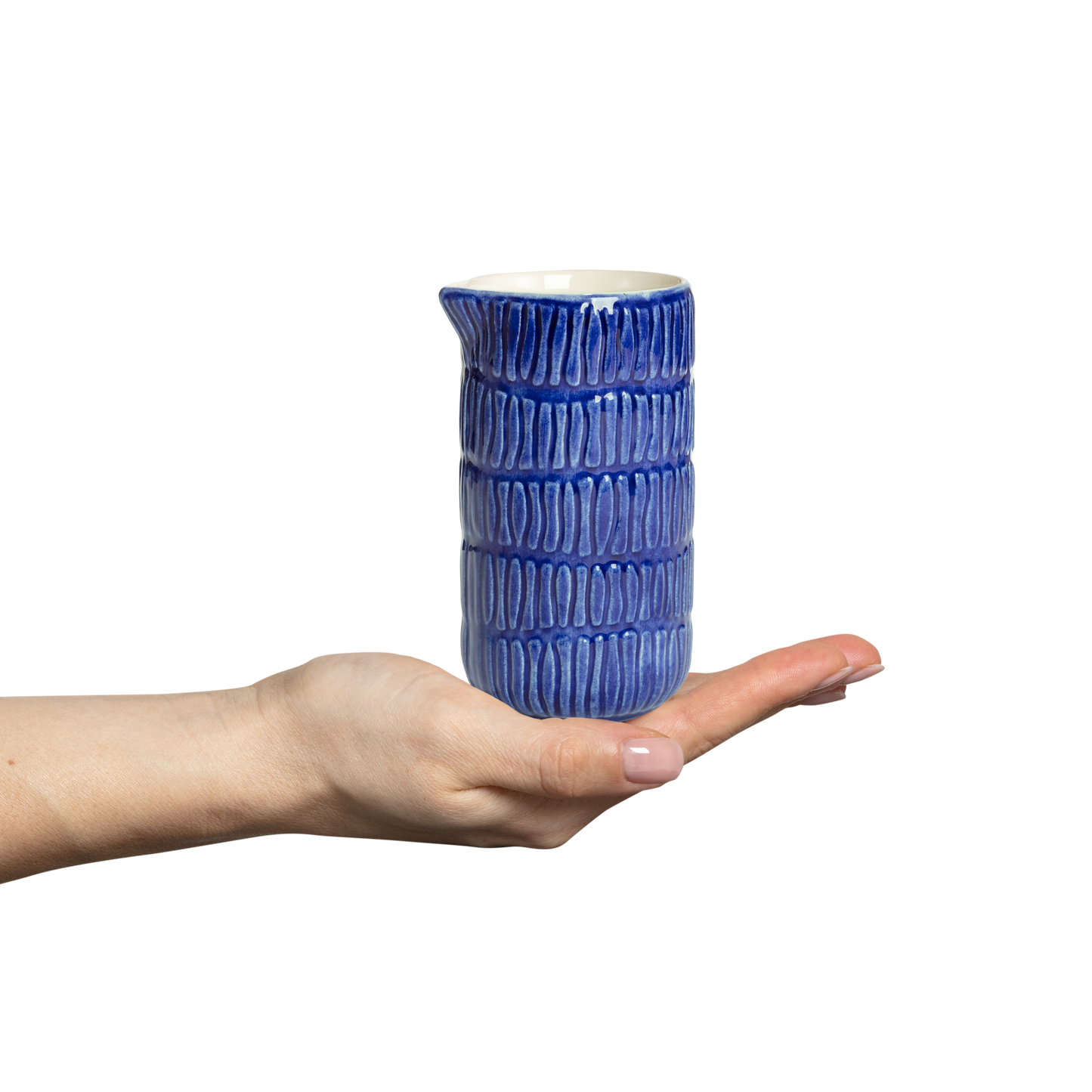 Stripes Jug 30 cl Blue