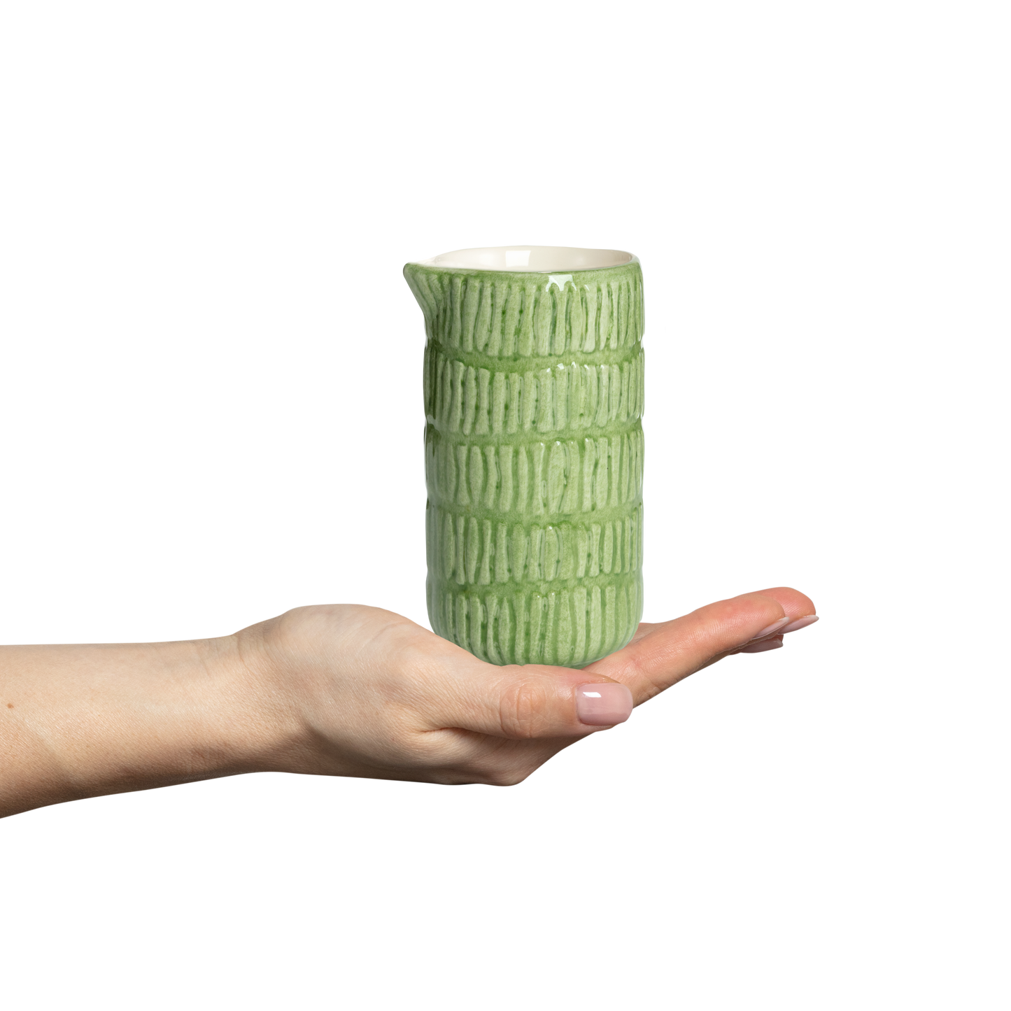 Stripes Jug 30 cl Green