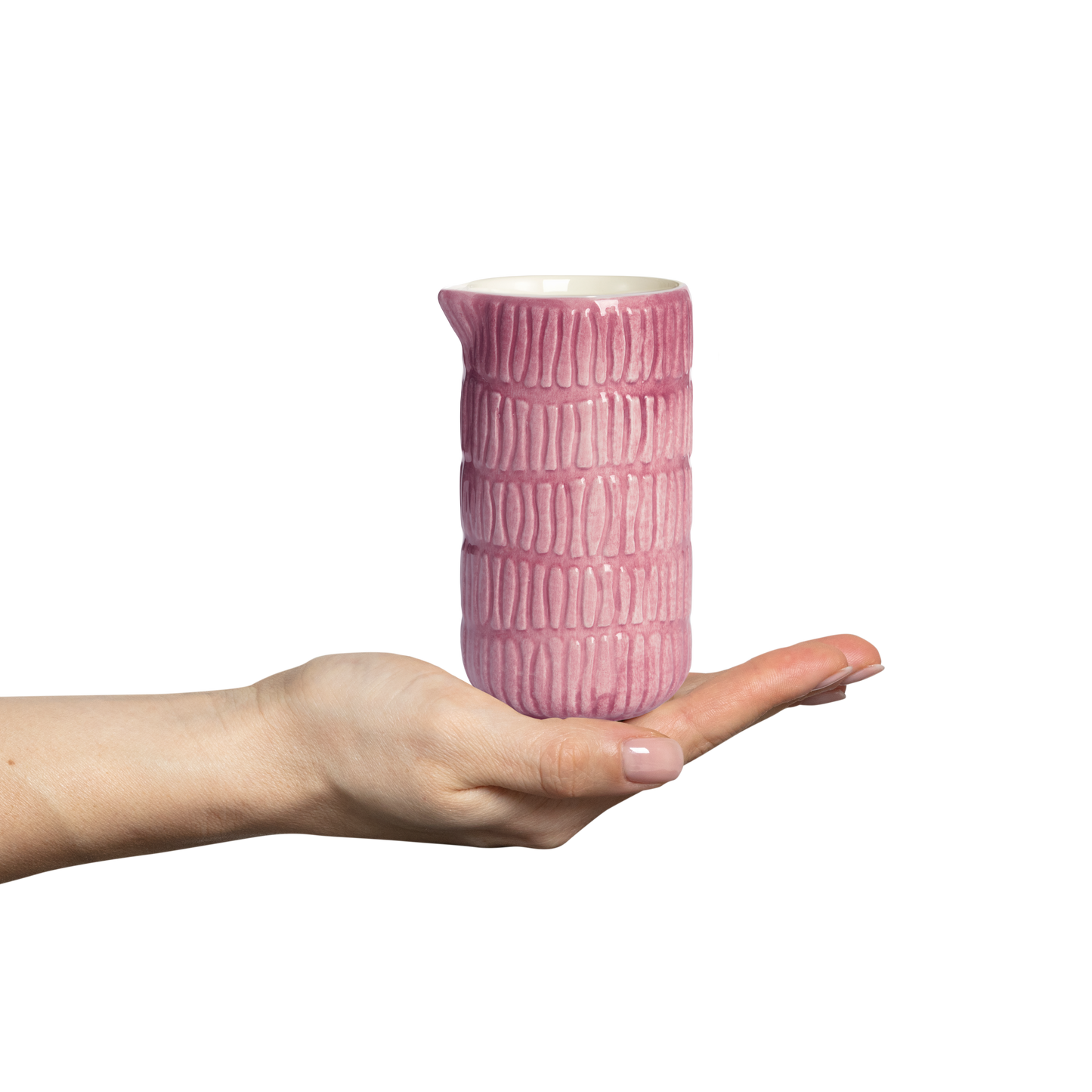Stripes Jug 30 cl Pink