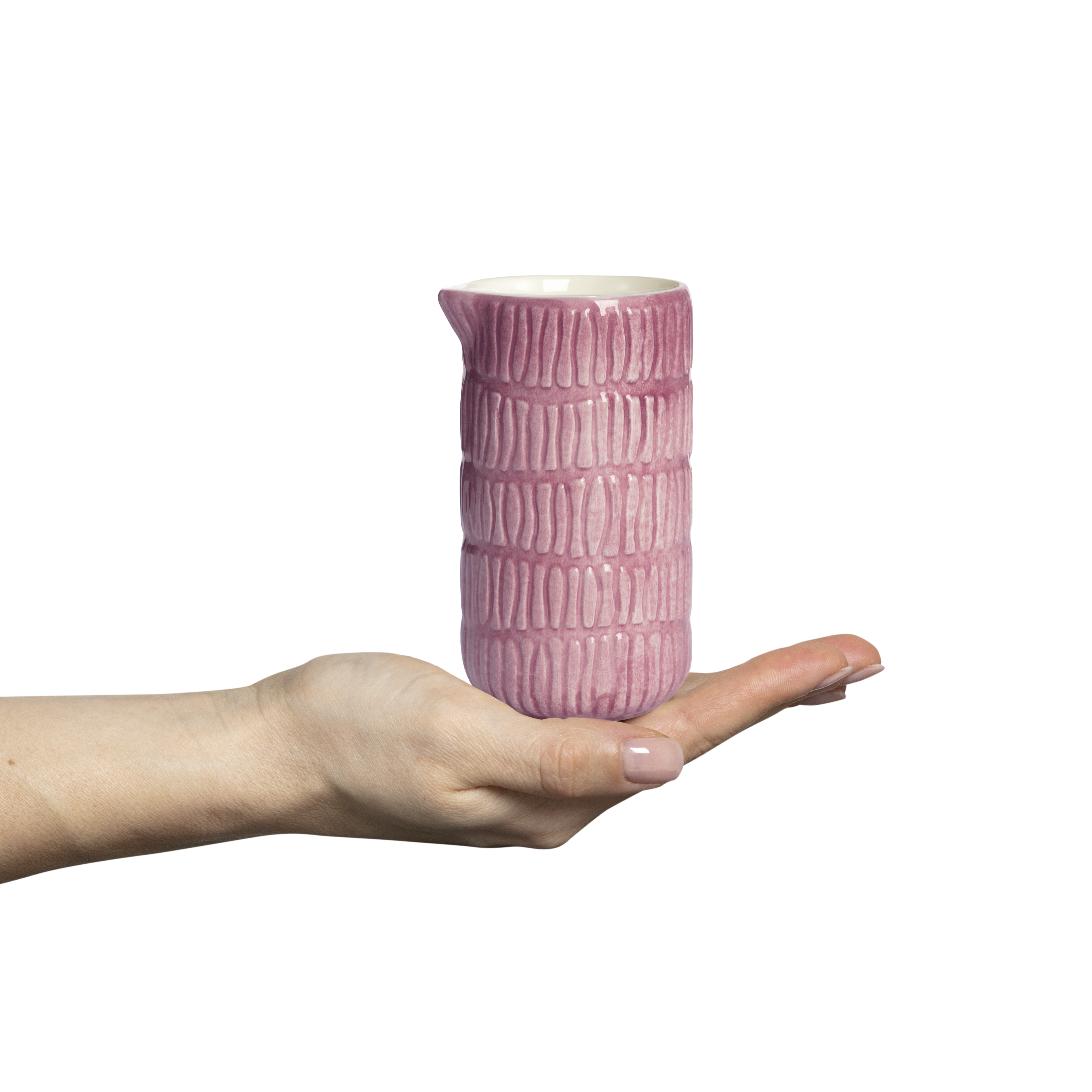Stripes Jug 30 cl Pink