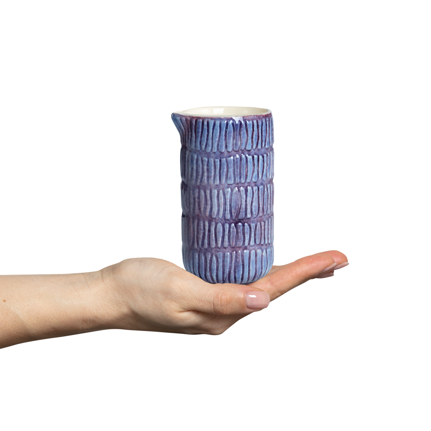 Stripes Jug 30 cl Purple