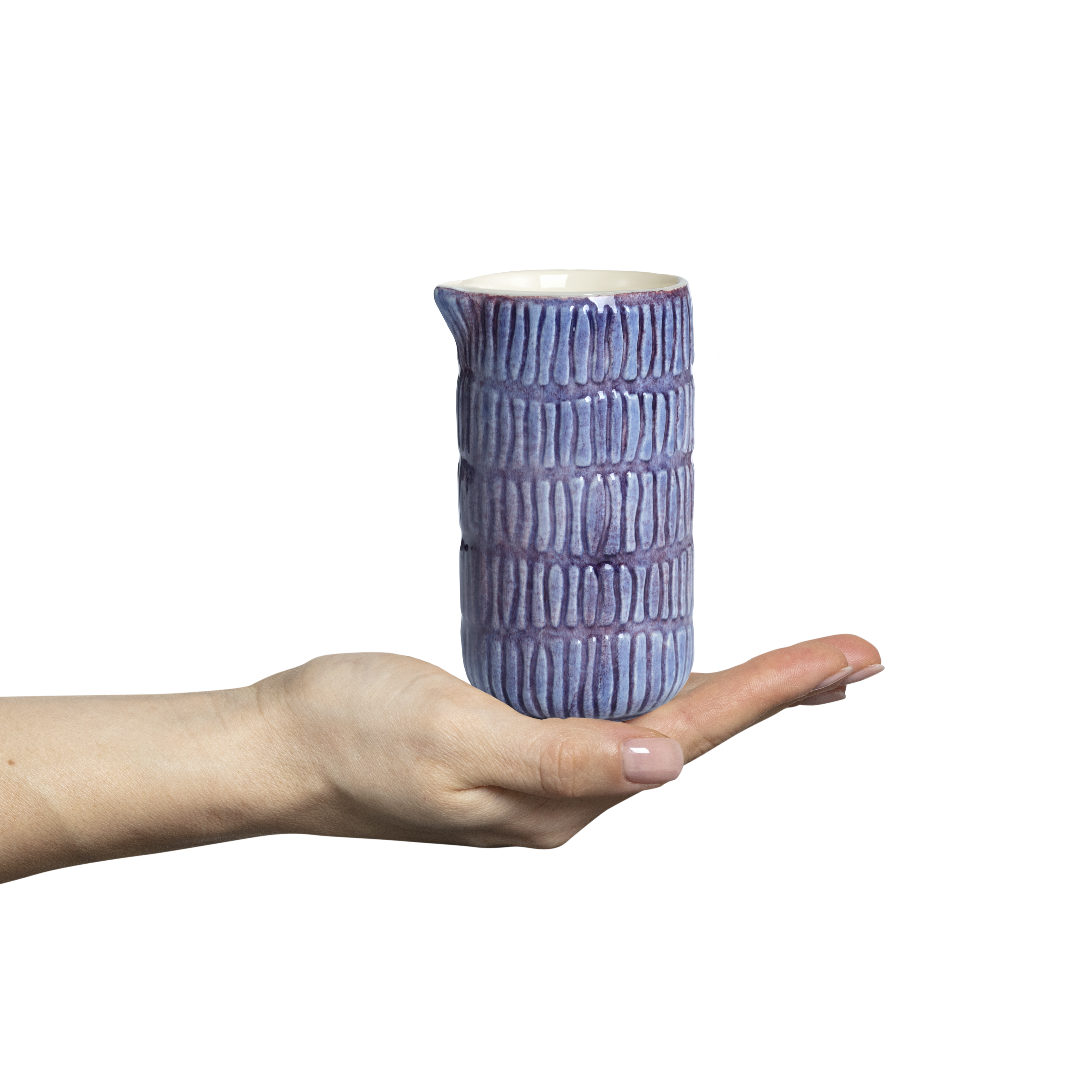 Stripes Jug 30 cl Purple