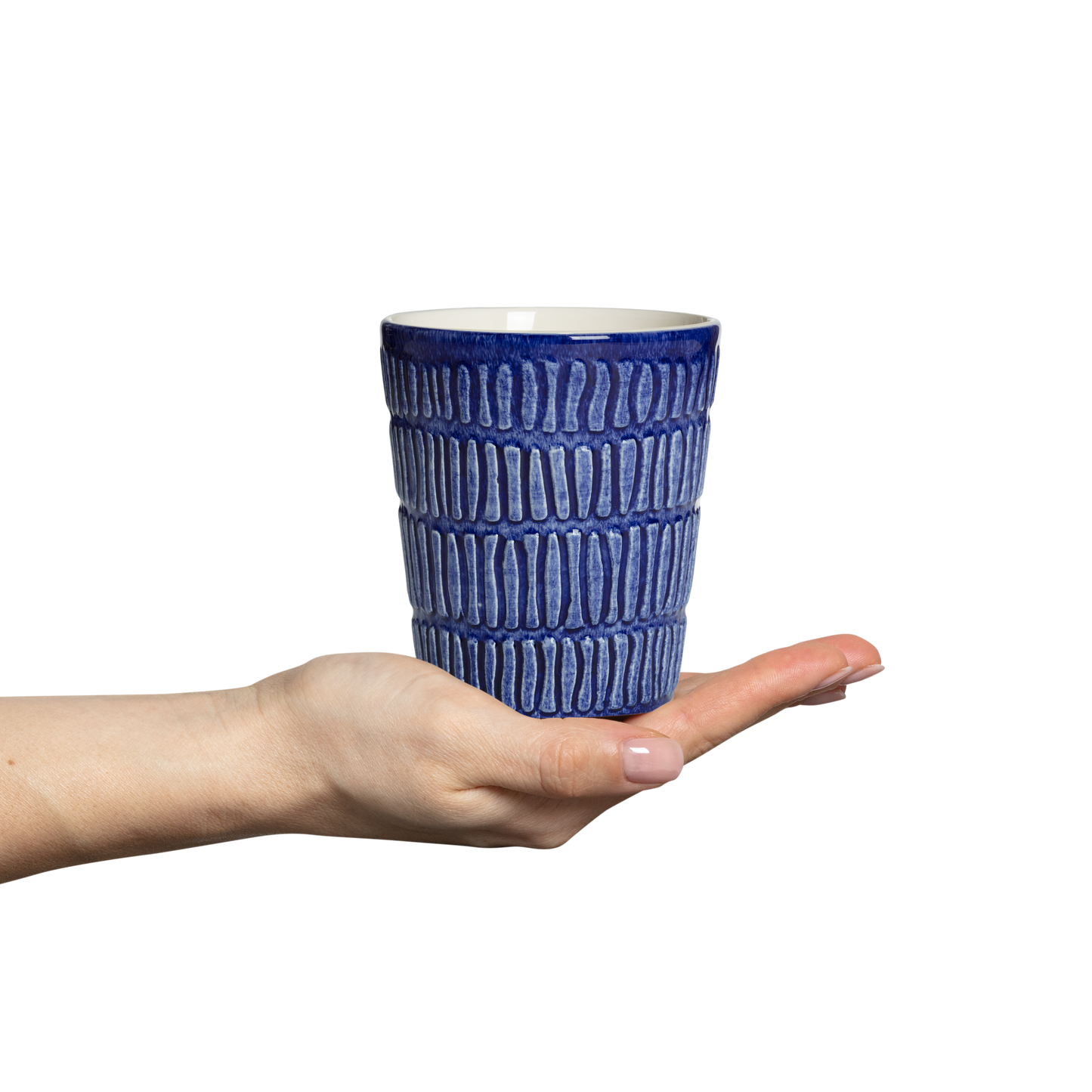 Stripes Mug 30 cl Blue