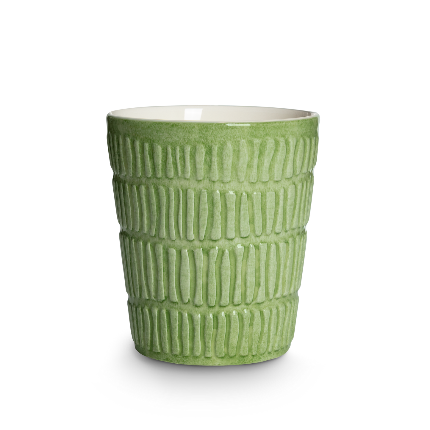 Stripes Mug 30 cl Green