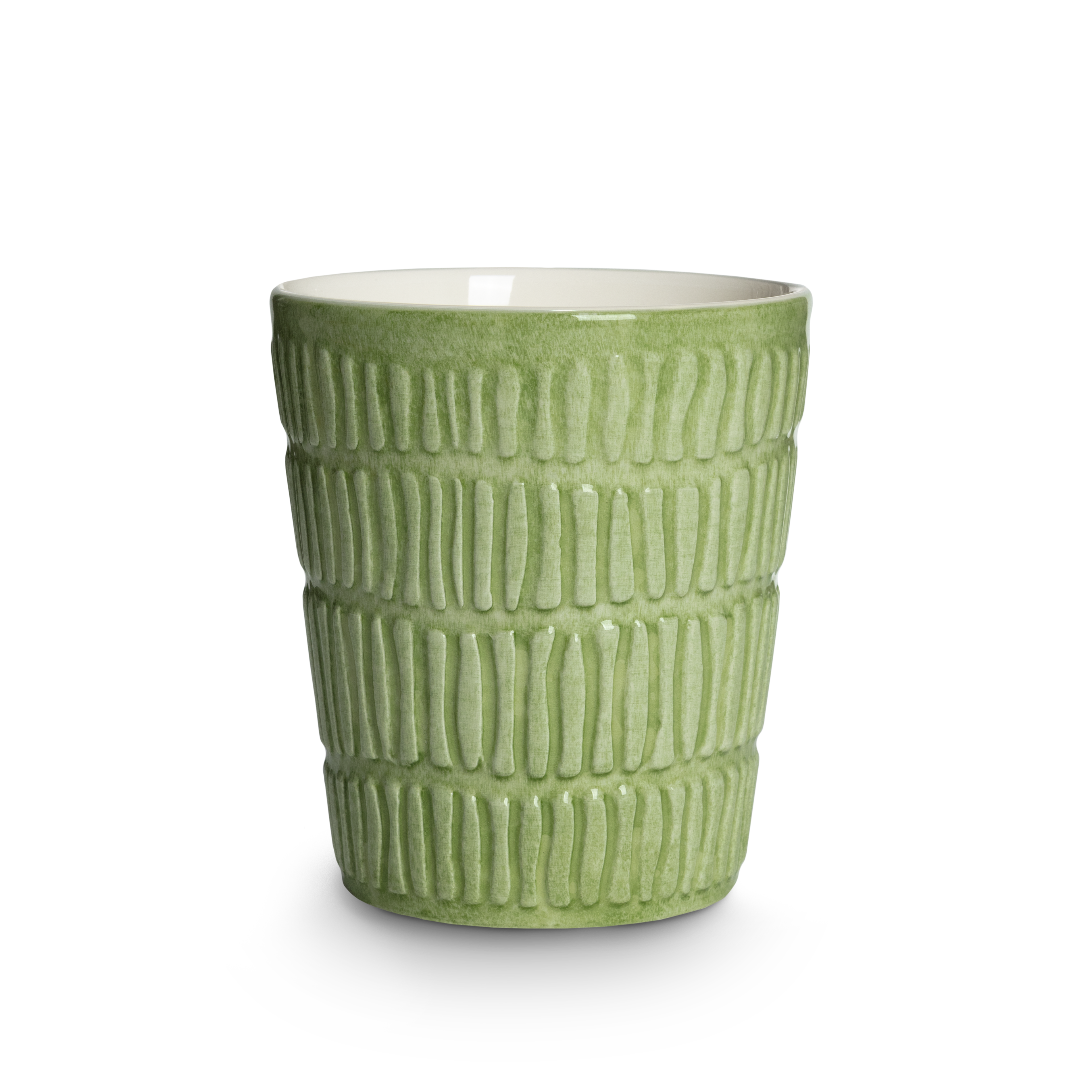 Stripes Mug 30 cl Green