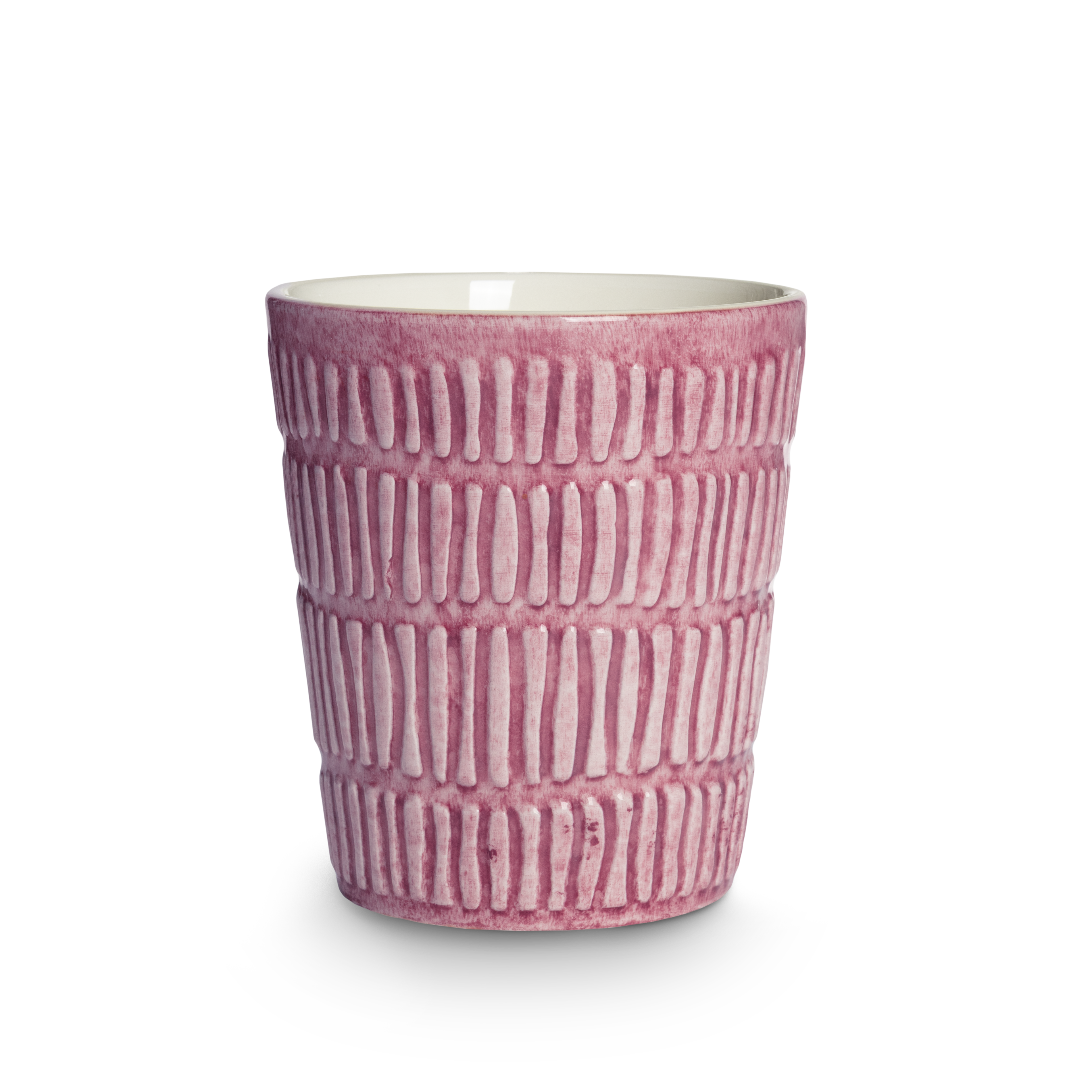 Stripes Mug 30 cl Pink