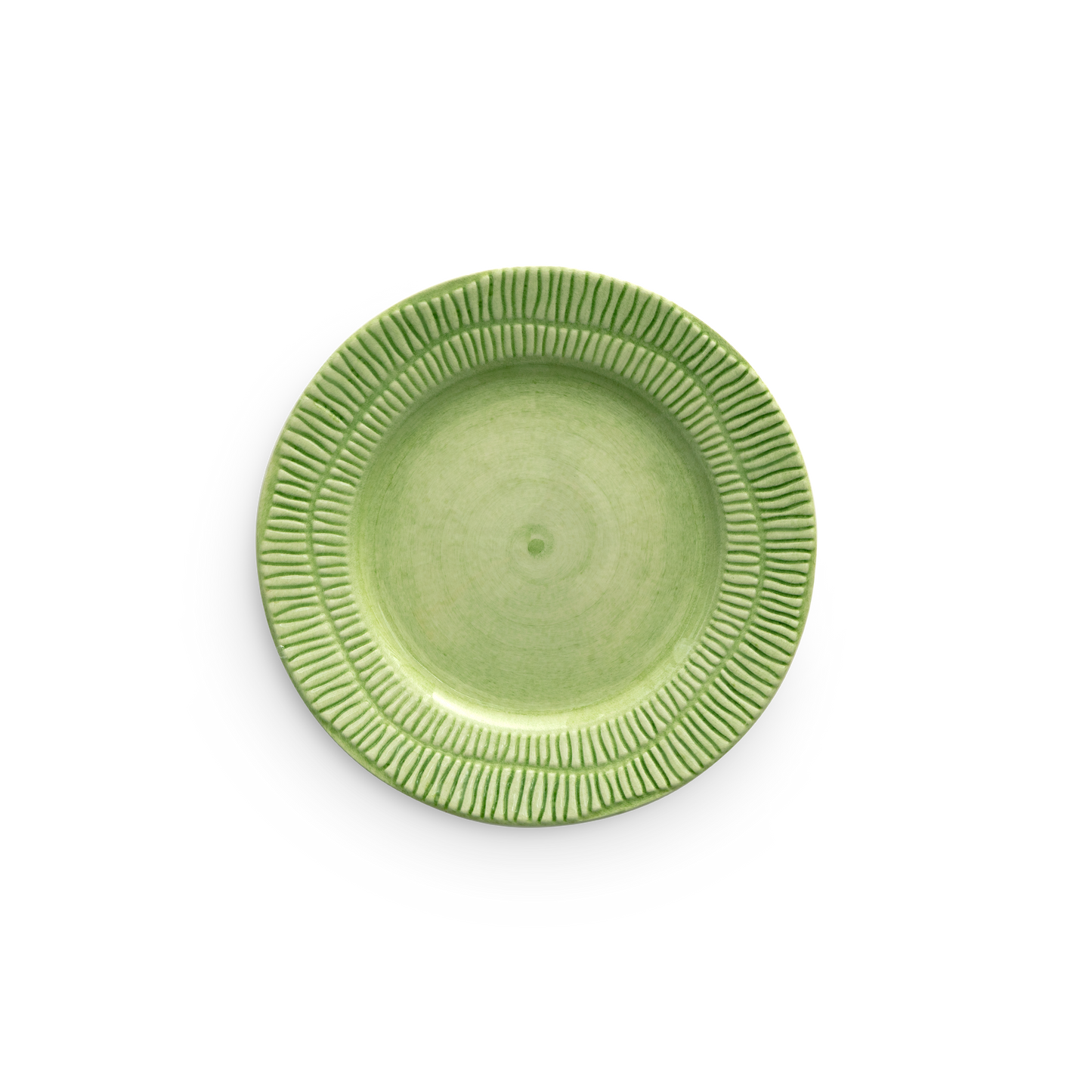 Stripes Plate 21 cm Green