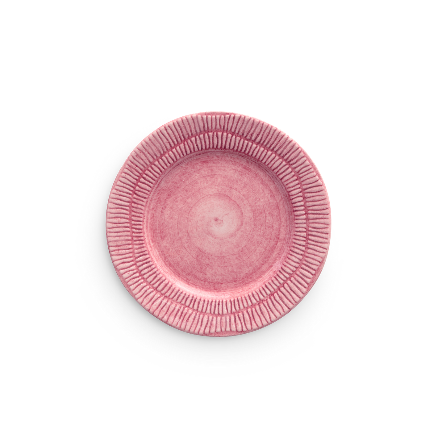 Stripes Plate 21 cm Pink