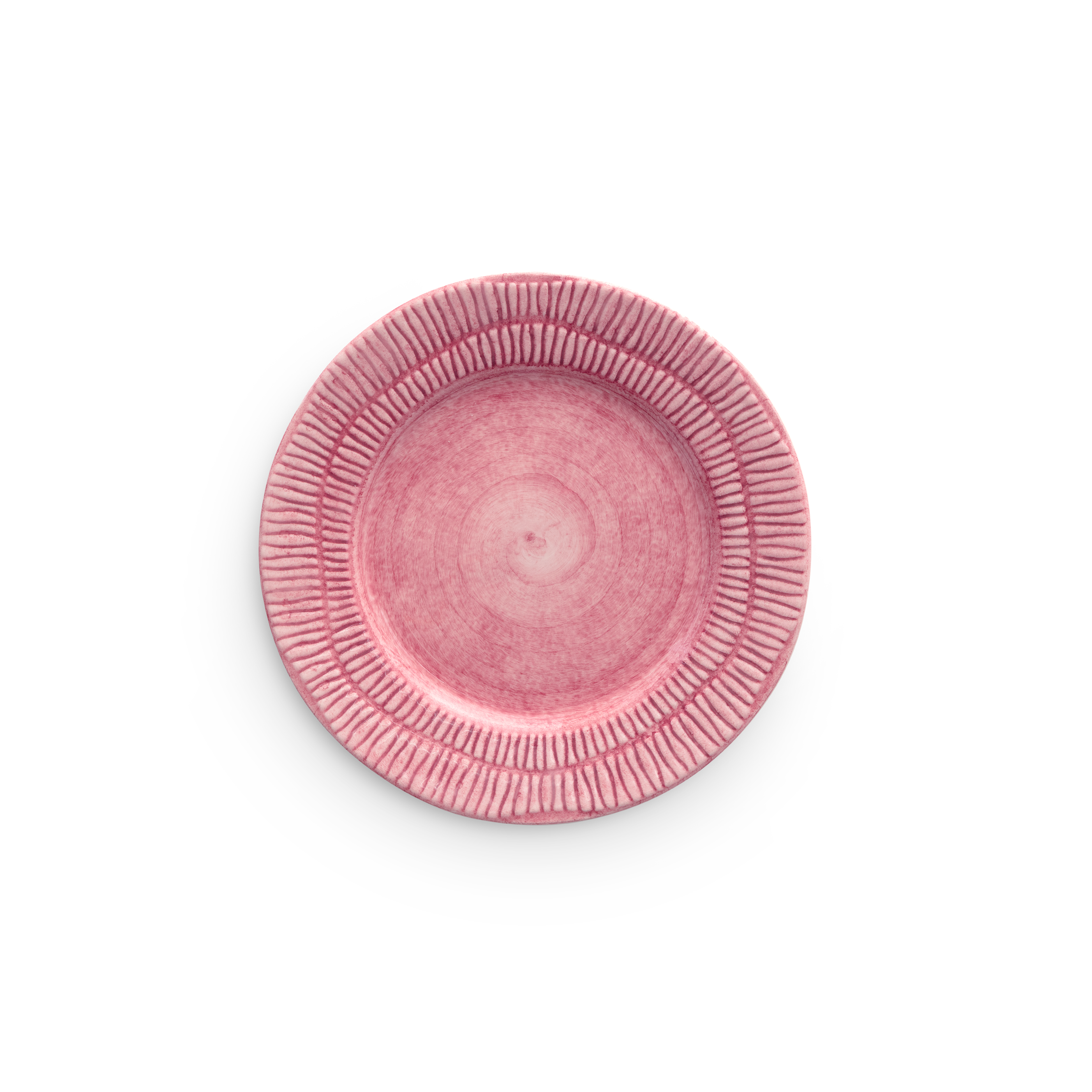 Stripes Plate 21 cm Pink