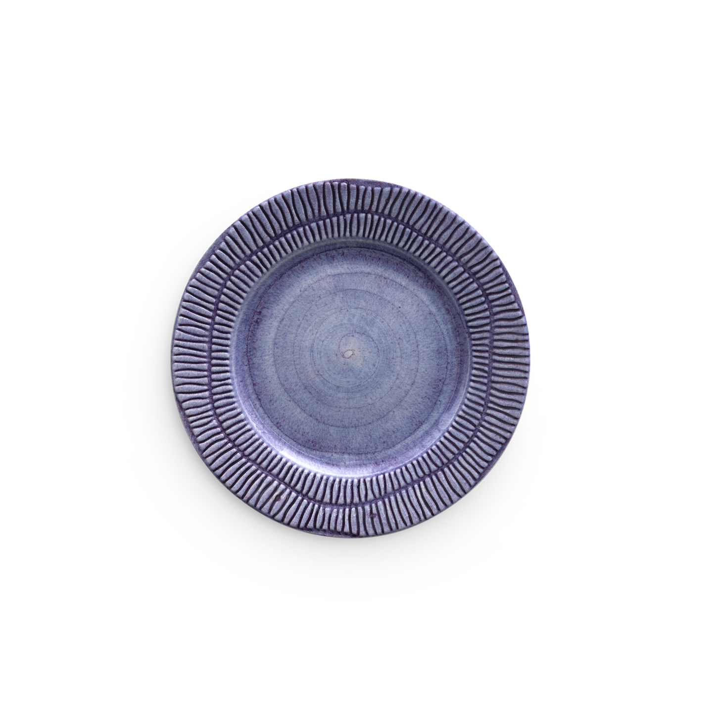 Stripes Plate 21 cm Purple