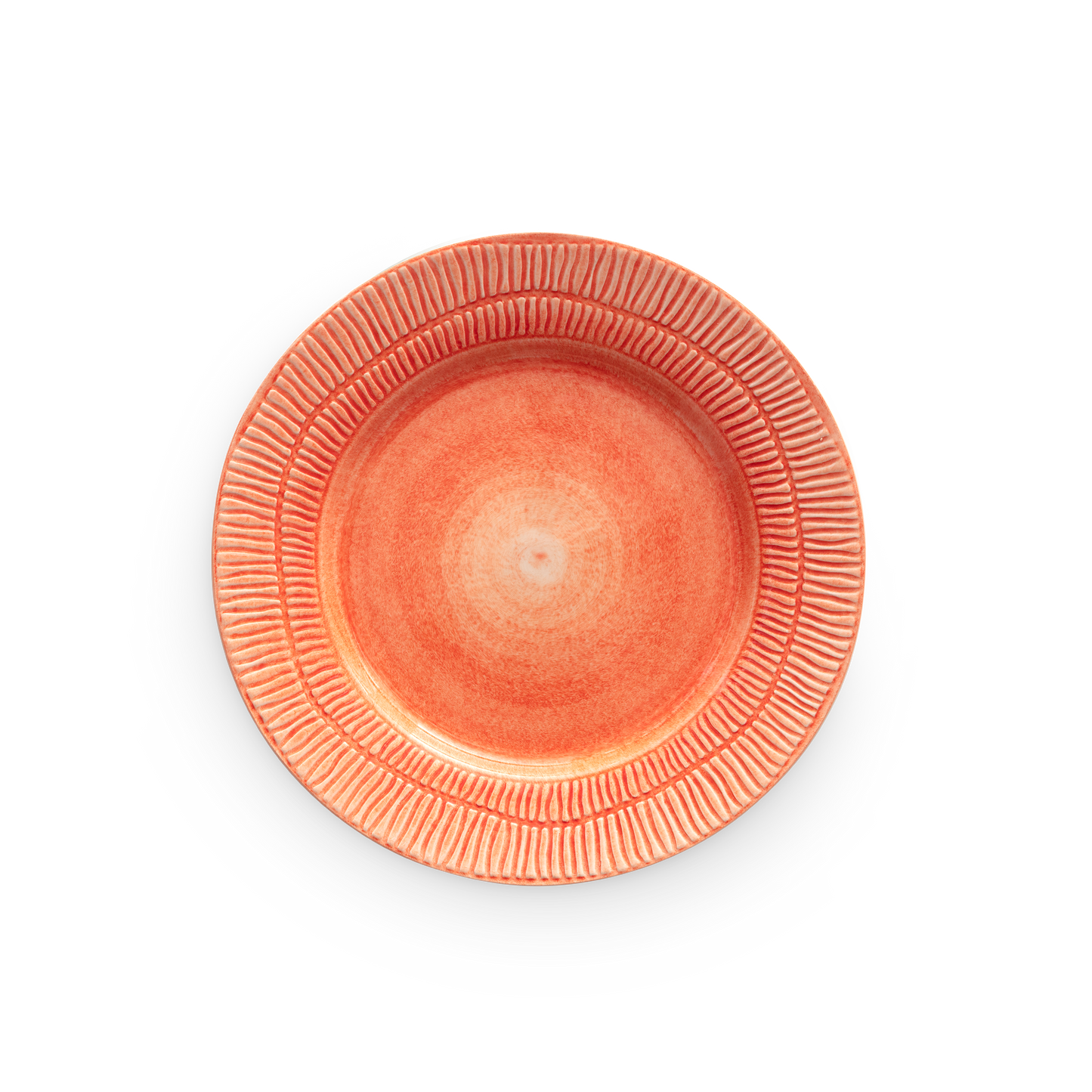 Stripes Plate 28 cm Orange