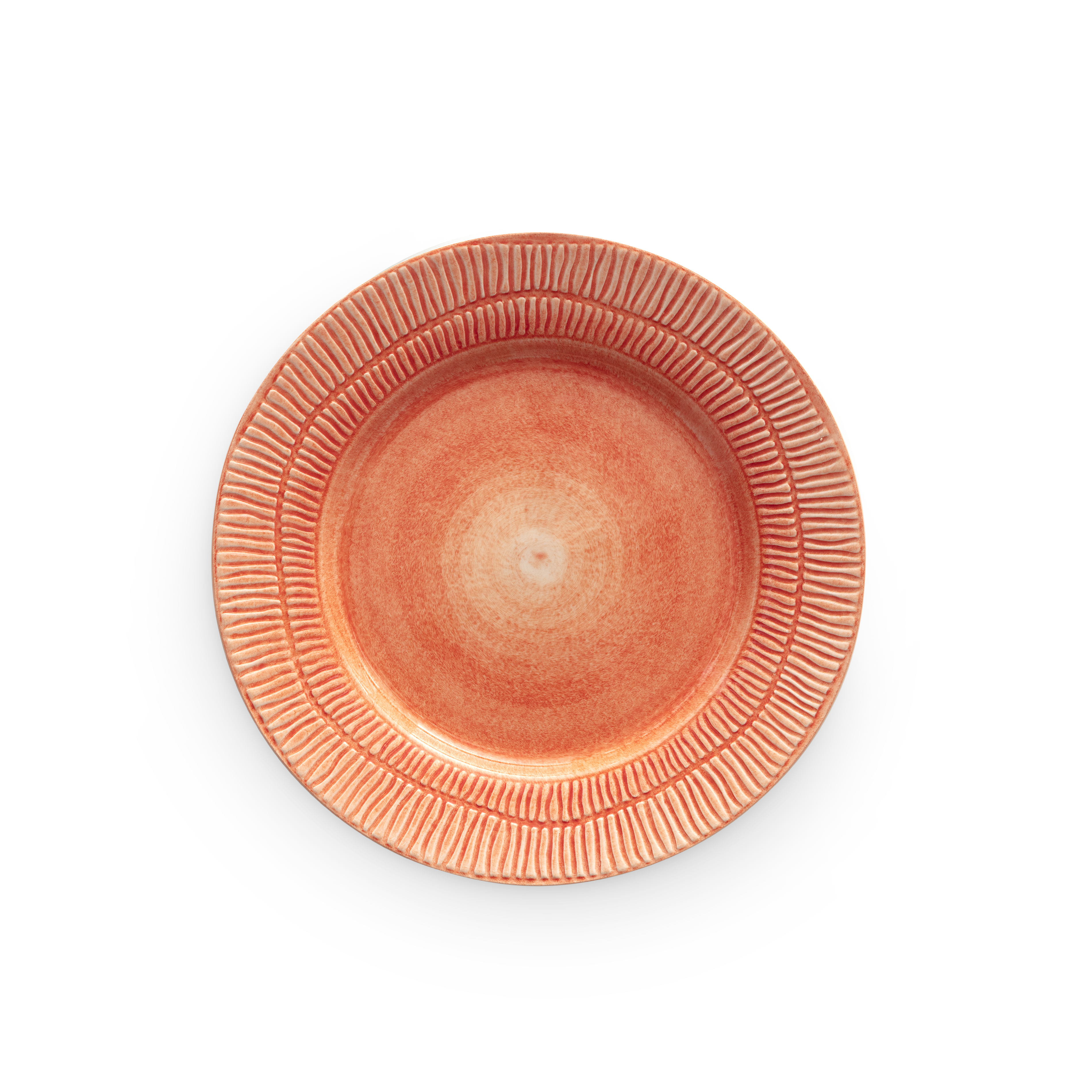 Stripes Plate 28 cm Orange