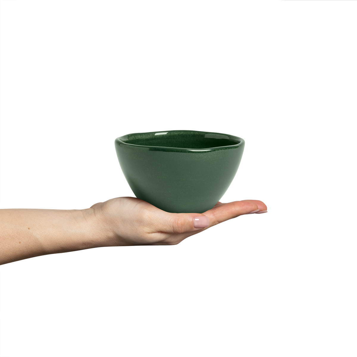 Basic Bowl 12 cm / 35 cl skogsgrön