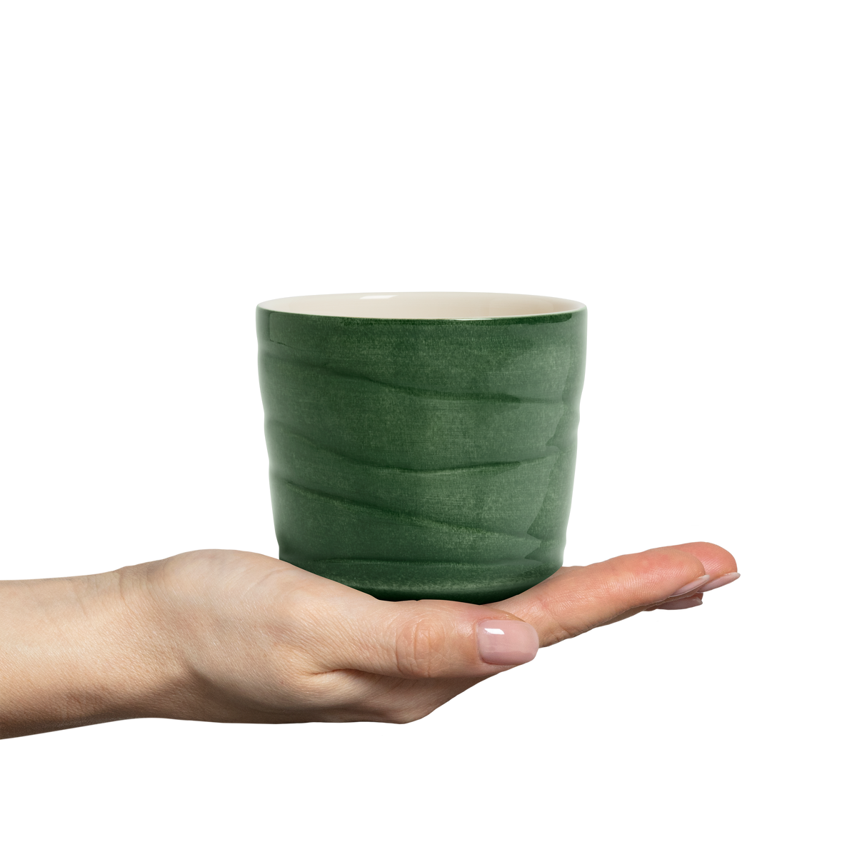 Grundläggande mugg 25 cl skogsgrön
